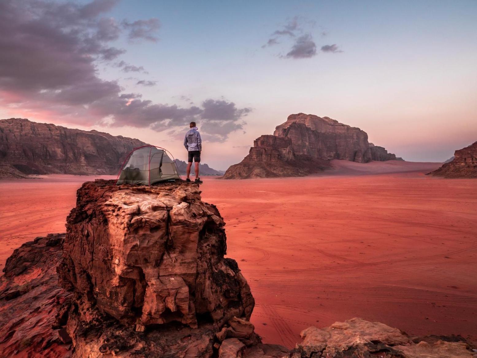 Wadi Rum Mundo Camp Акаба Экстерьер фото
